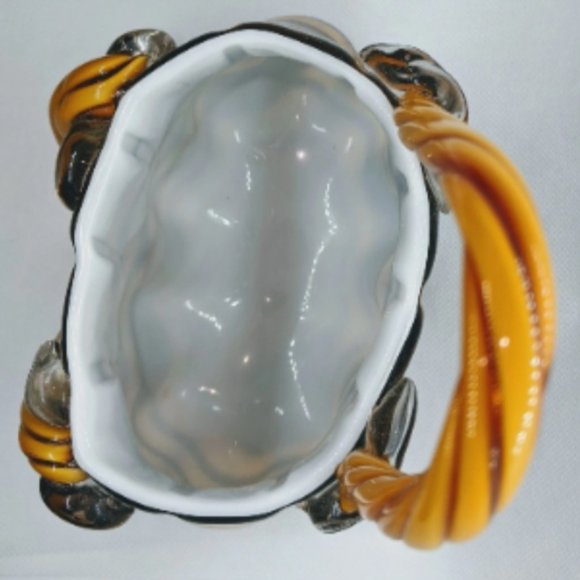 Glass Pocketbook Vase Decor Planter New in Box 9 x 6 inches - Picture 6 of 8